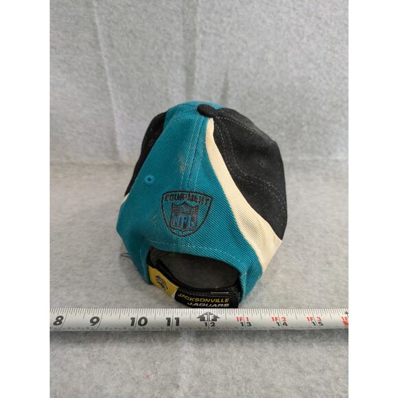 Vintage Jacksonville Jaguars Reebok NFL One Size Cap Adjustable Strapback Signed - Picture 7 of 12
